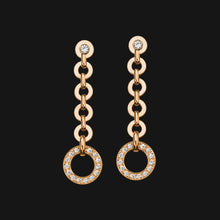 Lade das Bild in den Galerie-Viewer, 14k Dangling Pendant Earrings