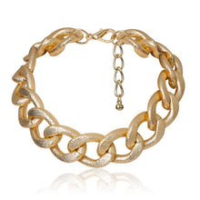 Lade das Bild in den Galerie-Viewer, Punk Miami Cuban Choker Necklace Collar Statement Hip Hop Big Chunky Aluminum Gold Color Thick Chain Necklace Women Jewelry