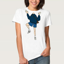 Lade das Bild in den Galerie-Viewer, 2020 New Shirts Women Princess Makeup Art Pink Eyelashes Print Vogue Top Female T-shirt Summer Harajuku Streetwear Short Clothes