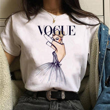 Lade das Bild in den Galerie-Viewer, princess t shirt women's T-shirts fashion tshirt harajuku ulzzang print Graphic summer vogue girls 90s female T-shirt tops tees