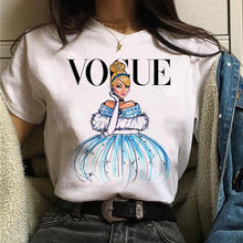 Lade das Bild in den Galerie-Viewer, princess t shirt women's T-shirts fashion tshirt harajuku ulzzang print Graphic summer vogue girls 90s female T-shirt tops tees