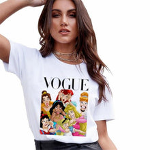 Lade das Bild in den Galerie-Viewer, princess t shirt women's T-shirts fashion tshirt harajuku ulzzang print Graphic summer vogue girls 90s female T-shirt tops tees