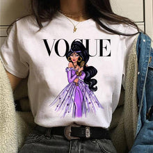 Lade das Bild in den Galerie-Viewer, princess t shirt women's T-shirts fashion tshirt harajuku ulzzang print Graphic summer vogue girls 90s female T-shirt tops tees