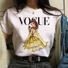 Lade das Bild in den Galerie-Viewer, princess t shirt women's T-shirts fashion tshirt harajuku ulzzang print Graphic summer vogue girls 90s female T-shirt tops tees