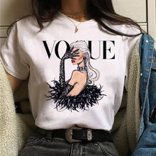Lade das Bild in den Galerie-Viewer, princess t shirt women's T-shirts fashion tshirt harajuku ulzzang print Graphic summer vogue girls 90s female T-shirt tops tees
