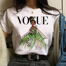 Lade das Bild in den Galerie-Viewer, princess t shirt women's T-shirts fashion tshirt harajuku ulzzang print Graphic summer vogue girls 90s female T-shirt tops tees