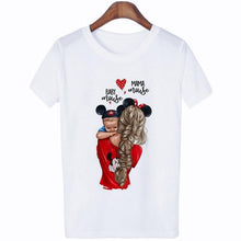 Lade das Bild in den Galerie-Viewer, 2020 New Women T-shirt Super Mom Love Print Top Female T Shirts Harajuku Kawaii Casual Comfortable Tee Ladies Tops Short Clothes