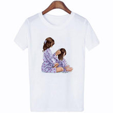 Lade das Bild in den Galerie-Viewer, 2020 New Women T-shirt Super Mom Love Print Top Female T Shirts Harajuku Kawaii Casual Comfortable Tee Ladies Tops Short Clothes