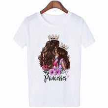 Lade das Bild in den Galerie-Viewer, 2020 New Women T-shirt Super Mom Love Print Top Female T Shirts Harajuku Kawaii Casual Comfortable Tee Ladies Tops Short Clothes