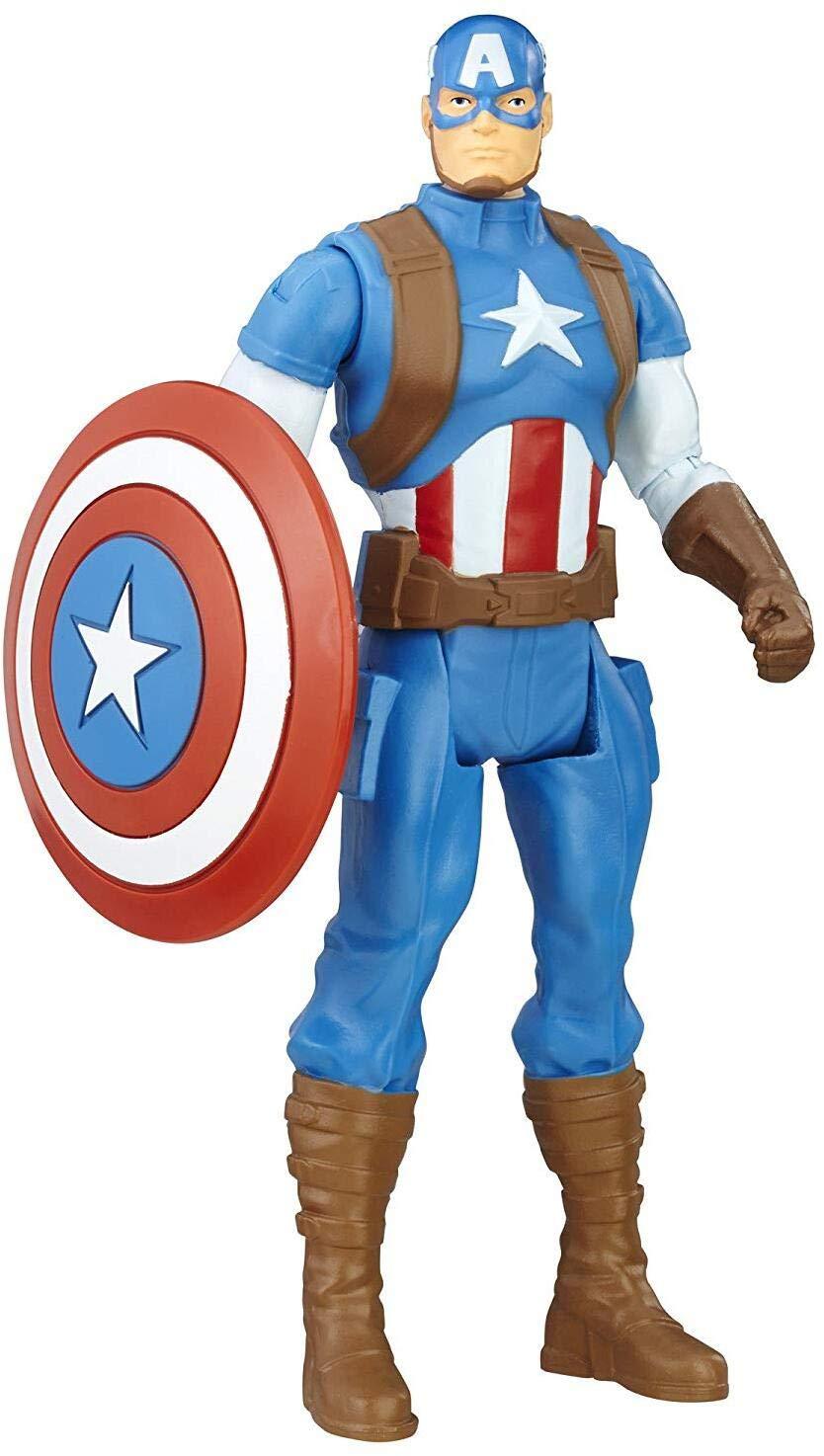 Marvel Avengers Figure Captain America, Blue (6-inch)