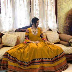 Yellow Long top
