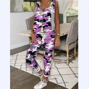 Trendy Backless Harem Jumpsuit Leopard Print Jumpsuit Women Long Rompers Sexy Club Casual Overalls Long Pants