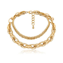 Lade das Bild in den Galerie-Viewer, Punk Miami Cuban Choker Necklace Collar Statement Hip Hop Big Chunky Aluminum Gold Color Thick Chain Necklace Women Jewelry
