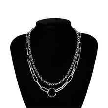 Lade das Bild in den Galerie-Viewer, Punk Miami Cuban Choker Necklace Collar Statement Hip Hop Big Chunky Aluminum Gold Color Thick Chain Necklace Women Jewelry
