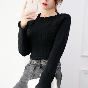 2020 women's new sweater women's shirt Korean version of long-sleeved sweater bottoming pullover sweater women