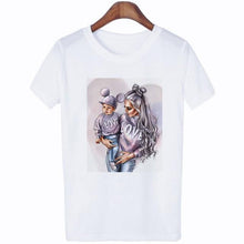 Lade das Bild in den Galerie-Viewer, 2020 New Women T-shirt Super Mom Love Print Top Female T Shirts Harajuku Kawaii Casual Comfortable Tee Ladies Tops Short Clothes
