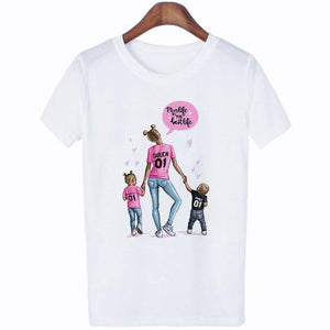2020 New Women T-shirt Super Mom Love Print Top Female T Shirts Harajuku Kawaii Casual Comfortable Tee Ladies Tops Short Clothes