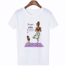 Lade das Bild in den Galerie-Viewer, 2020 New Women T-shirt Super Mom Love Print Top Female T Shirts Harajuku Kawaii Casual Comfortable Tee Ladies Tops Short Clothes
