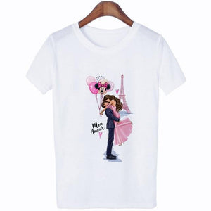 2020 New Women T-shirt Super Mom Love Print Top Female T Shirts Harajuku Kawaii Casual Comfortable Tee Ladies Tops Short Clothes