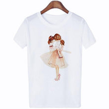 Lade das Bild in den Galerie-Viewer, 2020 New Women T-shirt Super Mom Love Print Top Female T Shirts Harajuku Kawaii Casual Comfortable Tee Ladies Tops Short Clothes
