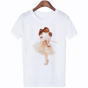 2020 New Women T-shirt Super Mom Love Print Top Female T Shirts Harajuku Kawaii Casual Comfortable Tee Ladies Tops Short Clothes